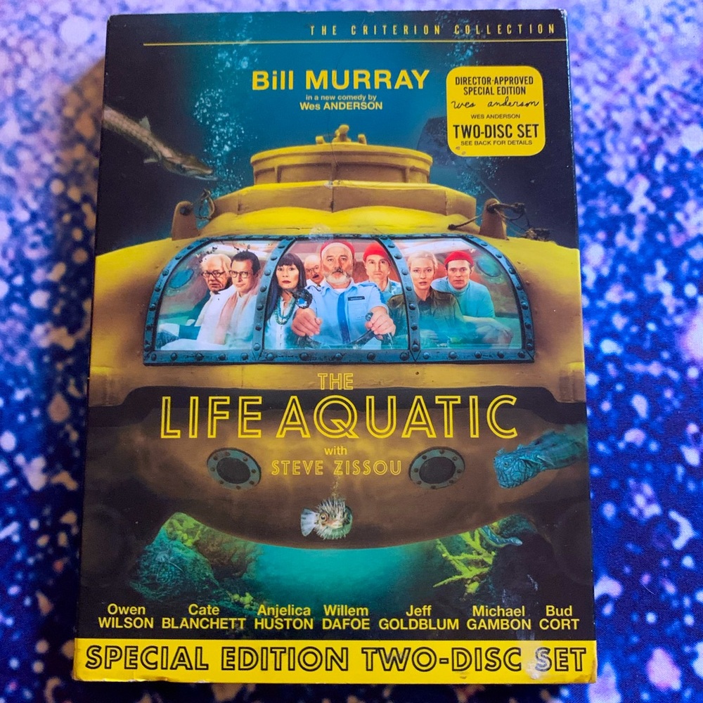 🚙📦💨
• Life Aquatic Special Edition 2-Disc Set